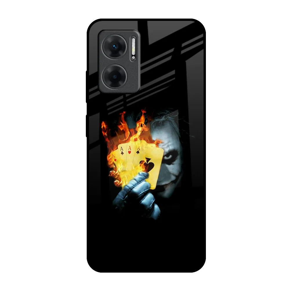 AAA Joker Glass Case for Redmi 11 Prime 5G