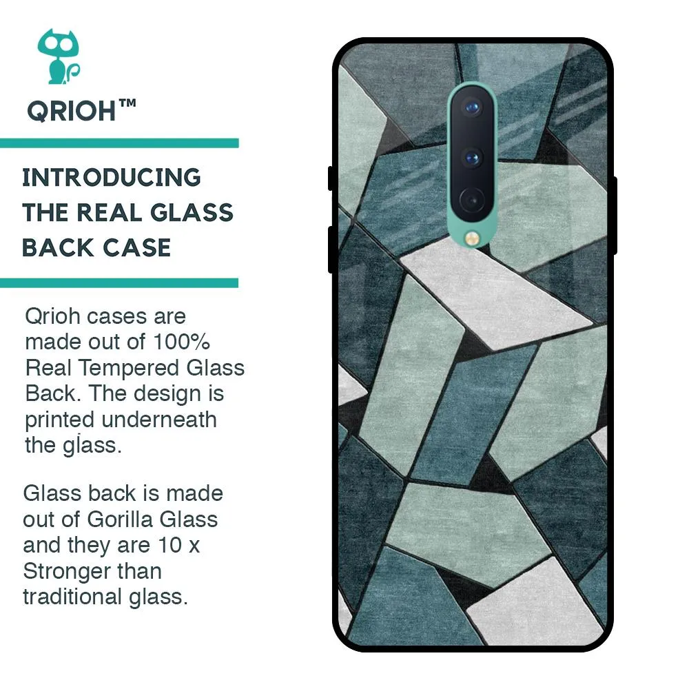 Abstact Tiles Glass Case for OnePlus 8