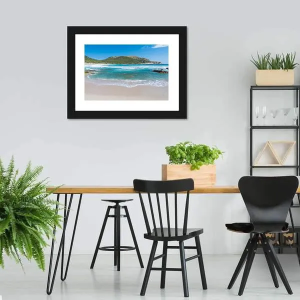 Cala Agulla On Mallorca Canvas Wall Art