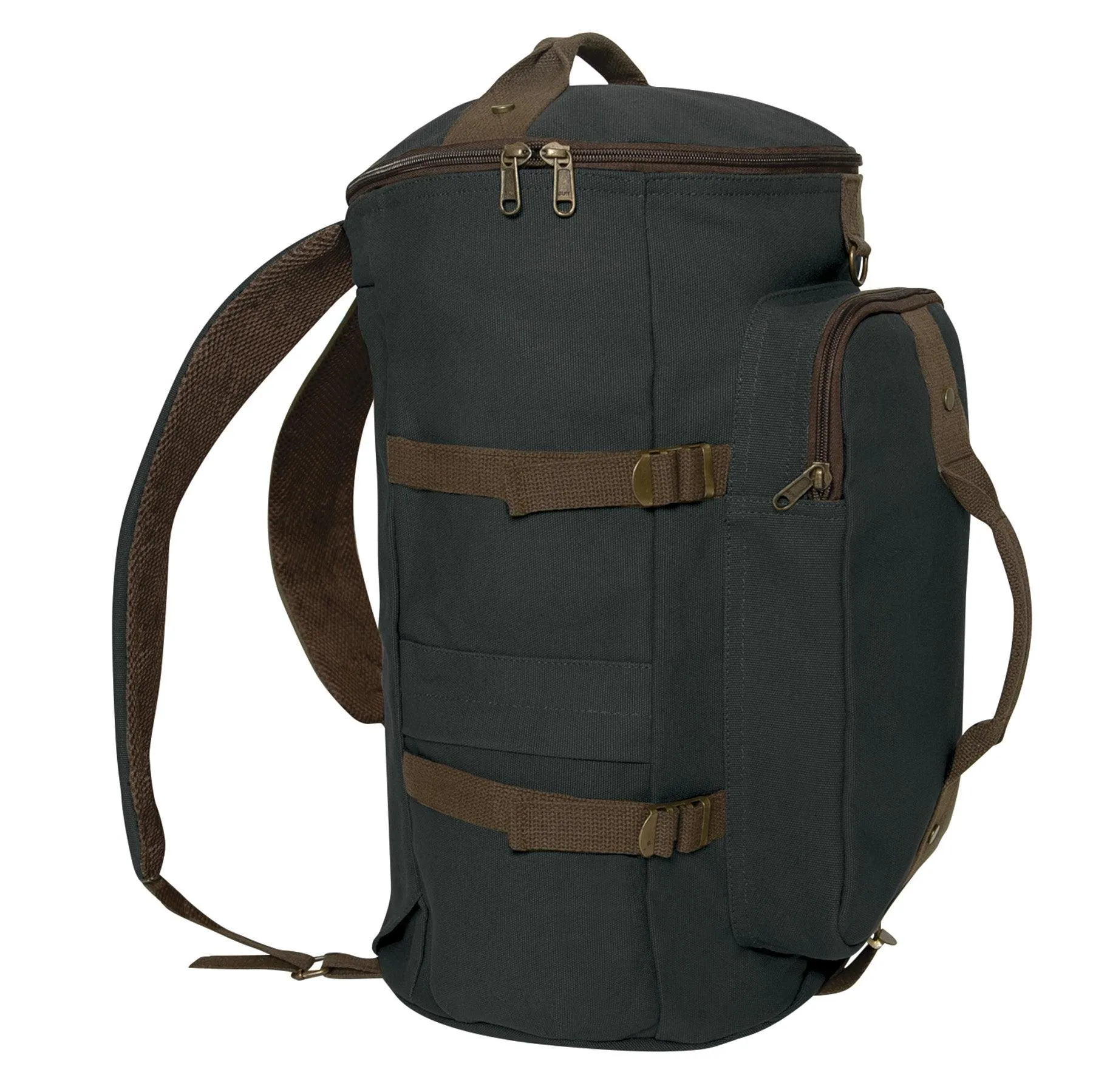 Convertible Canvas Duffle / Backpack - 19 Inches