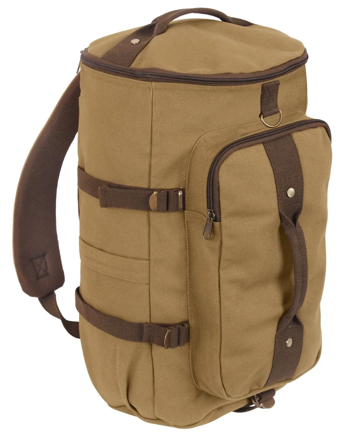 Convertible Canvas Duffle / Backpack - 19 Inches