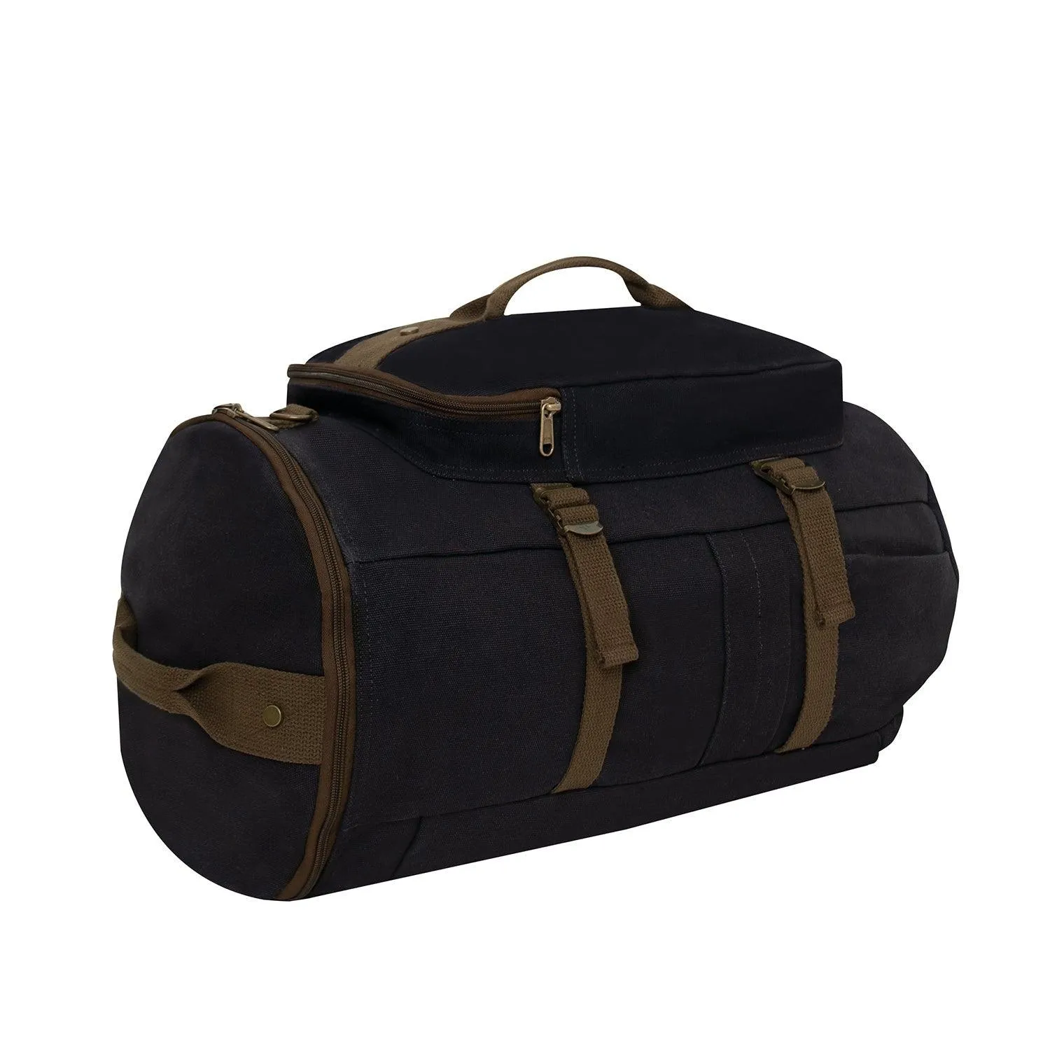 Convertible Canvas Duffle / Backpack - 19 Inches