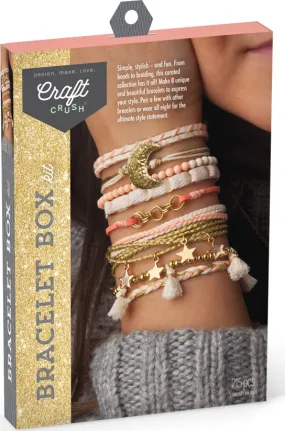 Craft-crush Gold Bracelet Box Kit