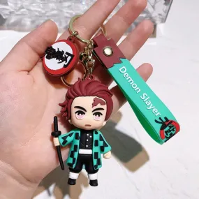 Demon slayer Anime | Tanjiro B | 3D Silicone Keychain