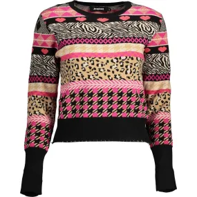 Desigual Black Viscose Women Sweater