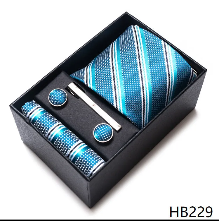 Formal Jacquard Yarn-dyed Business Professional Tie 14