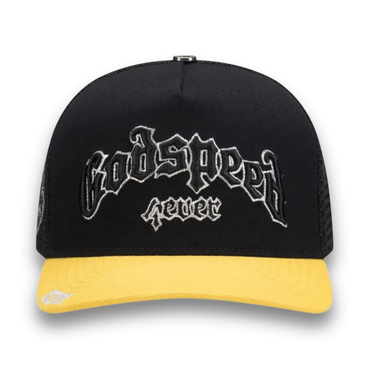 GodSpeed Forever Trucker Hat - Black/Red/Yellow