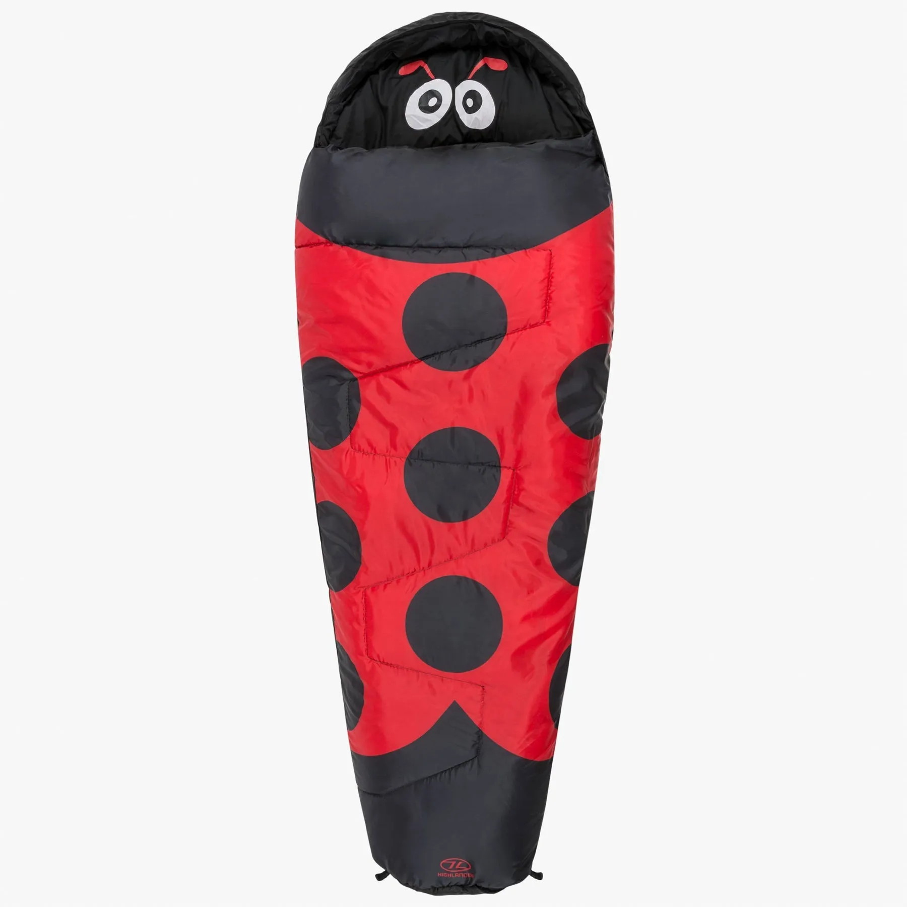 Highlander Creature Kids Mummy Sleeping Bag Red