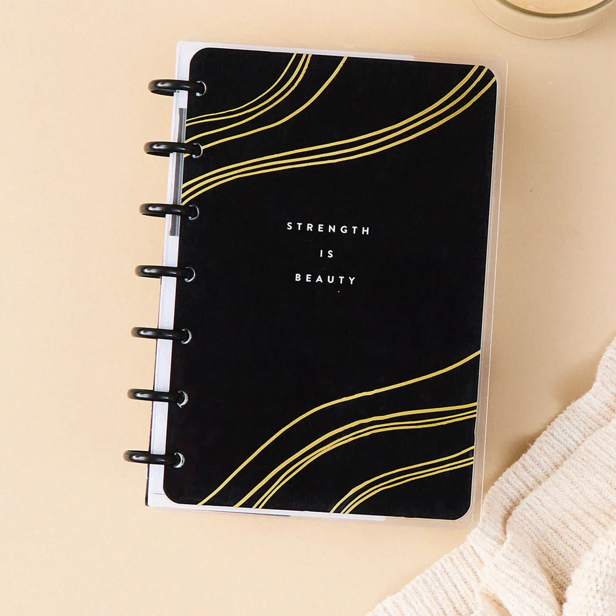 *IMPERFECT* Happy Planner Modern Impression Fitness Mini Notebook - Dot Grid