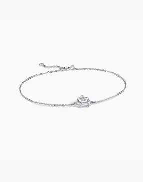 LVC Charmes Tiara Crown Diamond Bracelet