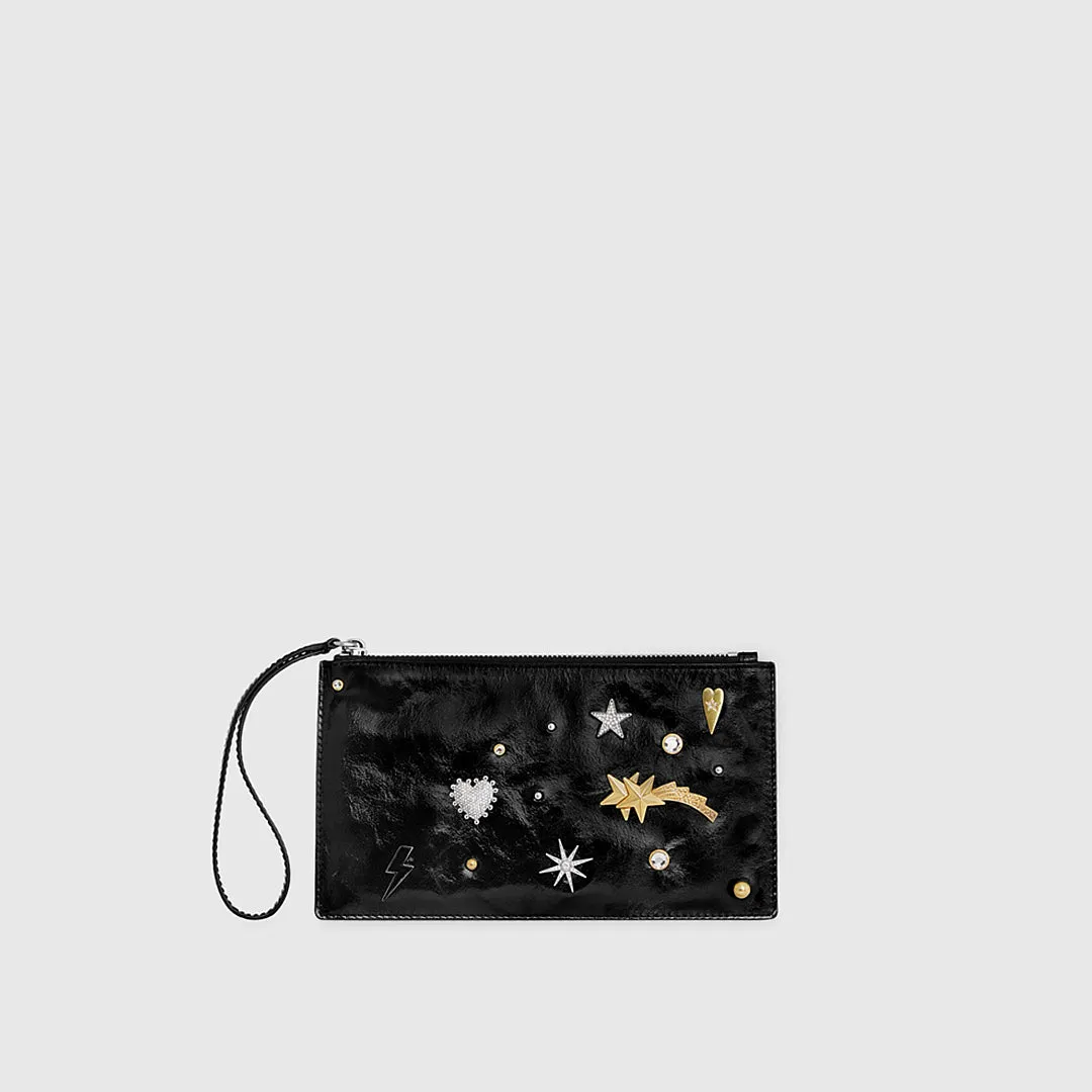 Medium Celestial Studded Pouch