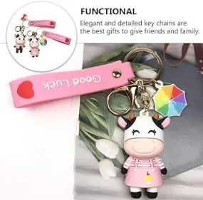 Moo Cow Themed | Female | Lanyard Charm keychain