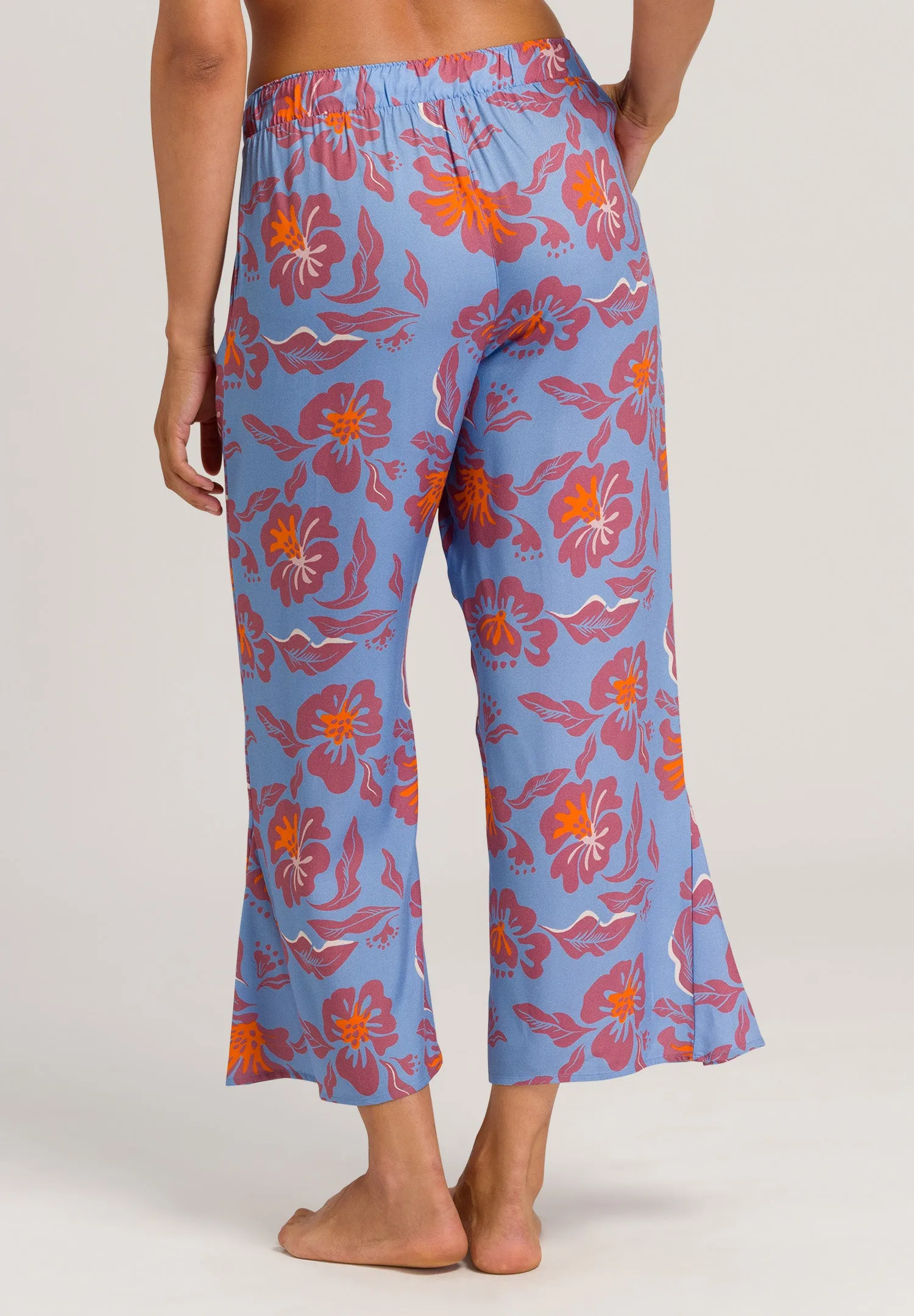 Sunny Vibes Crop Pants | Vivid Flowers 78732-2368