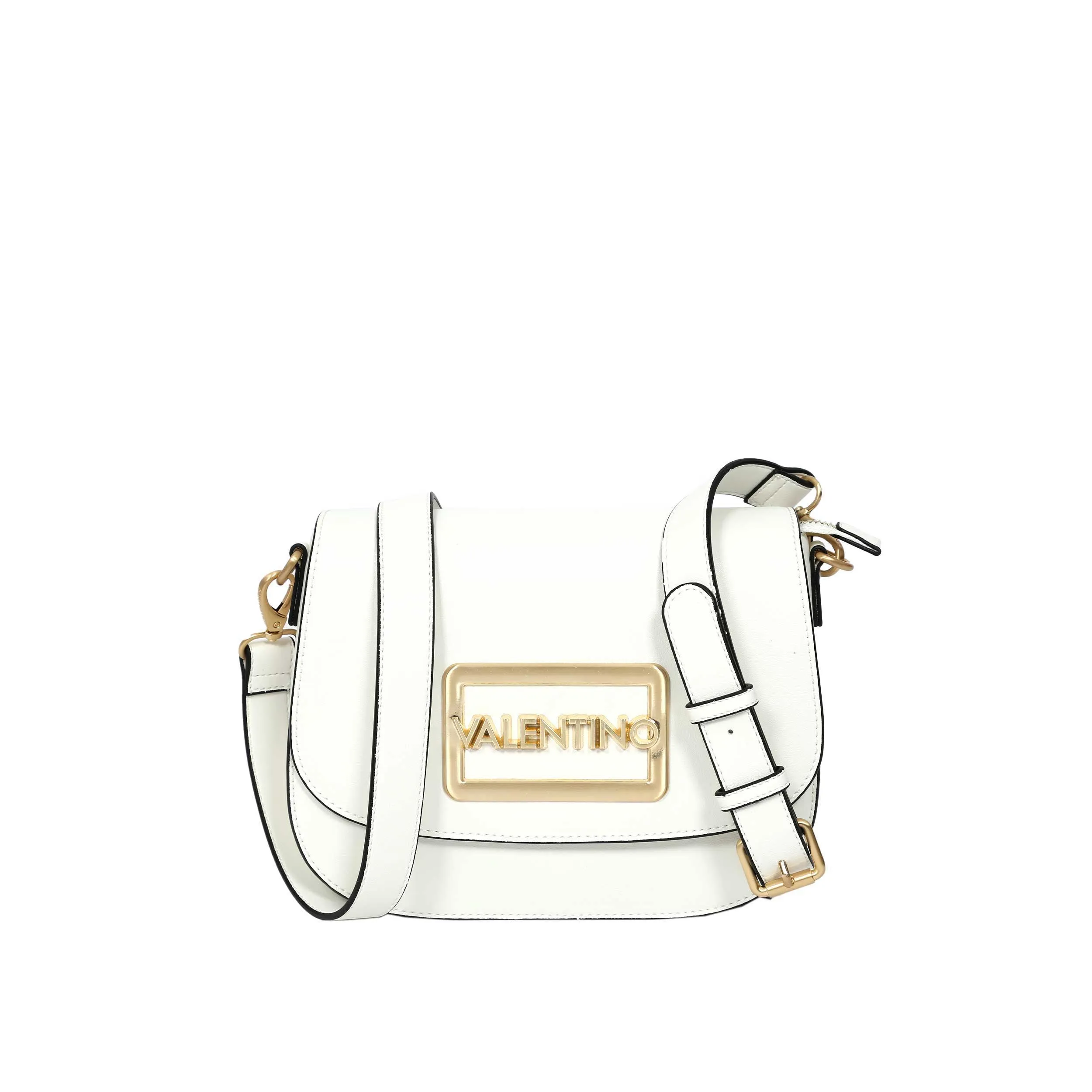 Valentino Bags Princesa Ladies Shoulder Bag in White